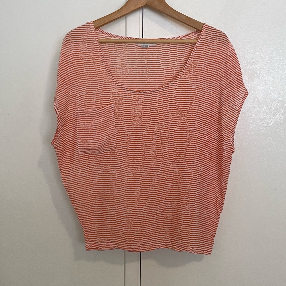 Olive Olivia Striped short Sleeve Tee / top / blouse